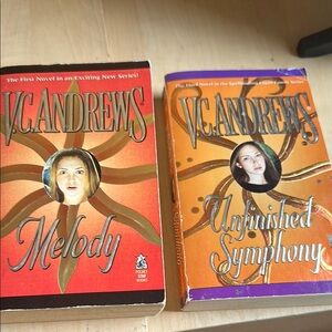 Melody and Unfinished Symphony Book Set - Red and Orange Covers
